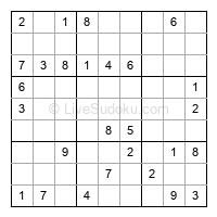 Play medium daily sudoku number 724568