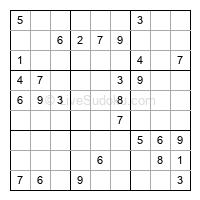 Play medium daily sudoku number 729659