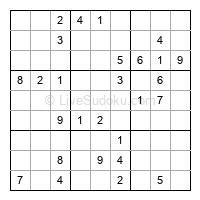 Play medium daily sudoku number 732260