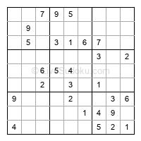 Play medium daily sudoku number 734757