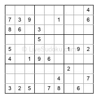 Play medium daily sudoku number 735230