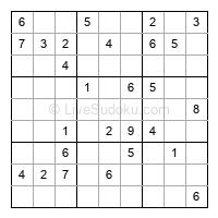 Play medium daily sudoku number 739075