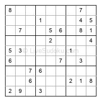 Play medium daily sudoku number 743550