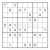 Play medium daily sudoku number 744313