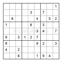 Play medium daily sudoku number 749850