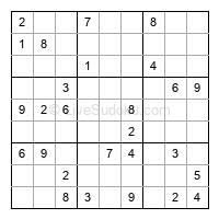 Play medium daily sudoku number 752251