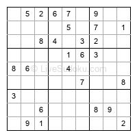 Play medium daily sudoku number 790331