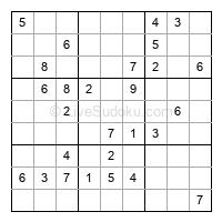 Play medium daily sudoku number 801987