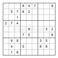 Play medium daily sudoku number 802885