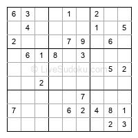 Play medium daily sudoku number 805158
