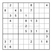 Play medium daily sudoku number 809363