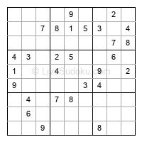 Play medium daily sudoku number 840098