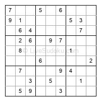 Play medium daily sudoku number 854049