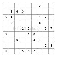 Play medium daily sudoku number 860197