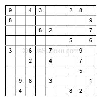 Play medium daily sudoku number 863844