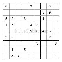 Templado Abierto Ensangrentado Sudoku | Free Sudoku Online in your Web Sudoku Kingdom