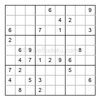 Play medium daily sudoku number 887424