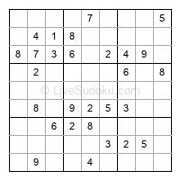 Play medium daily sudoku number 898838