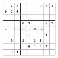 Play medium daily sudoku number 902225