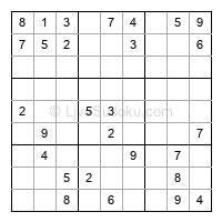 Play medium daily sudoku number 906000