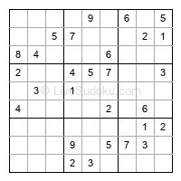 Play medium daily sudoku number 915311