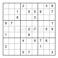 Play medium daily sudoku number 939837