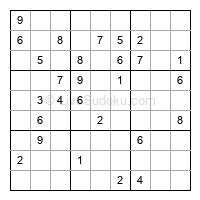 Play medium daily sudoku number 950920