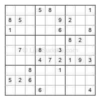 Play medium daily sudoku number 966296