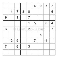Play medium daily sudoku number 974607