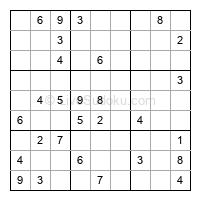 Play medium daily sudoku number 978370