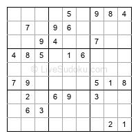 Play medium daily sudoku number 979799