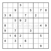 Play medium daily sudoku number 990321