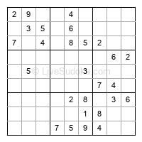 Play medium daily sudoku number 997437